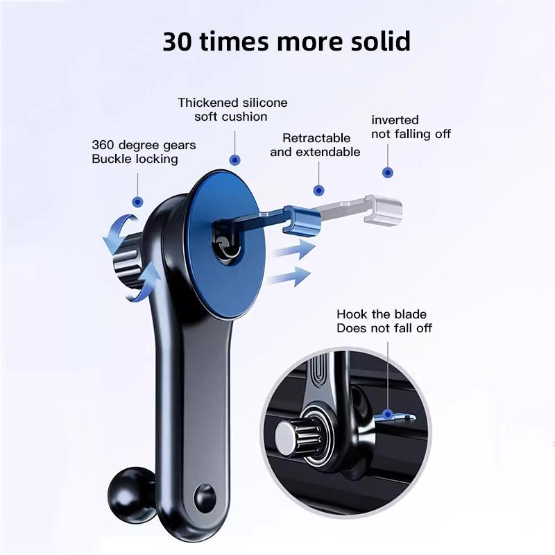 Gravity Car Air Vent Phone Mount 360 ° Rotating Extension Accessories Car Hub Cap For Mercedes Benz AMG W214 W205 W204 W206 W213 rd2