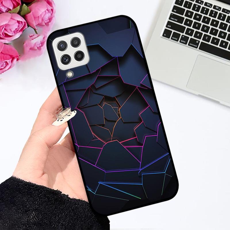 Для Samsung Galaxy A22 4G 5G Чехол A225 A226 Цветная Печать ТПУ Мягкий Силиконовый Чехол Для Samsung A22s 5G Чехол для Телефона Бампер Fundas