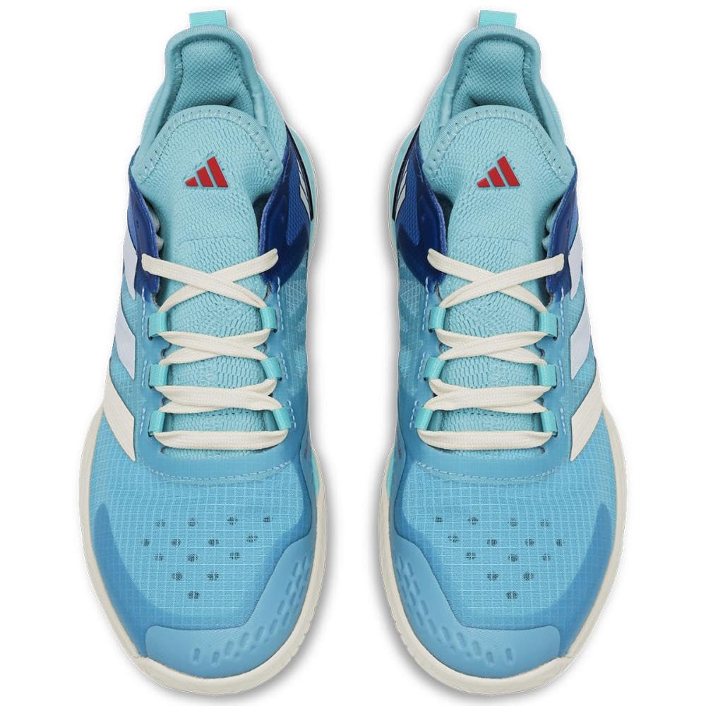Кроссовки для тенниса Adizero Ubersonic Tennis LZO19 Light Aqua cm [Adidas] 4.1 Мужские Aqua/Off White/Flash (ID1562) +24,5