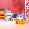 Supremo Cat Mini Resin Doll Funny Cartoon Cat Ornaments Supremo Cat Ornament  Dollhouse Decoration