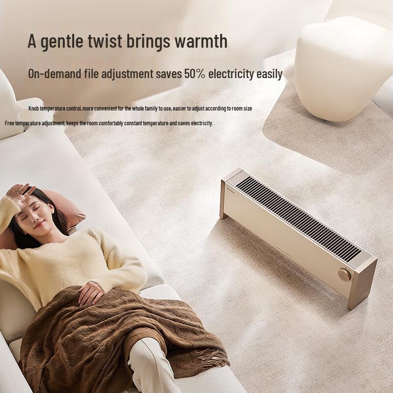 AIRMATE Graphene Baseboard Heater CN plug (adapter included)