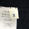 45R 45rpm wool Long sleeve cardigan 2 Navy Women Used