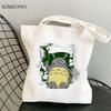 Totoro Shopping Bag Jute Bag Eco Shopper Grocery Reusable Bolsa Bag Net Reusable Jute Bolsas Reutilizables Sacolas