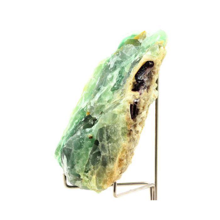 Pierres et Minéraux. Fluorite. 2700.0 ct. Marsanges Mine, Langeac, France.