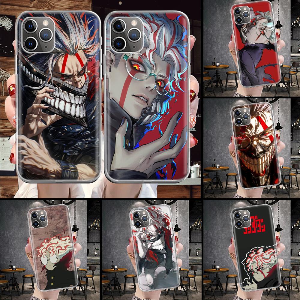 Аниме D-Dandadans Okarun Мягкий чехол для телефона Для IPhone 11 17 Air 16E 16 Pro Max 15 + 14 Plus 13 Mini 12 Apple 7 SE 8 Fundas Coque 1