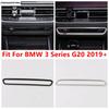 Dashboard Central Control Sound Volumn Adjust Knob Panel Frame Cover Trim Interior Accessories For BMW 3 Series G20  - 2024