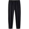 Mens Training Series Woven High-Waist Straight-Leg Sports Pants Men Bottoms Basic-Black 952447502-4