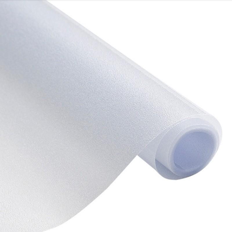 Frosted Glass Window Film: Light-Transmitting, Opaque, Anti-Glare & Privacy-Enhancing for Bathrooms and Showers.