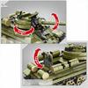 683 шт. Модель танка времен Второй мировой войны, развивающие строительные блоки, игрушки для мальчиков, сделай сам, подарок на день рождения, праздник, маленькие кирпичики, БЕЗ КОРОБКИ
