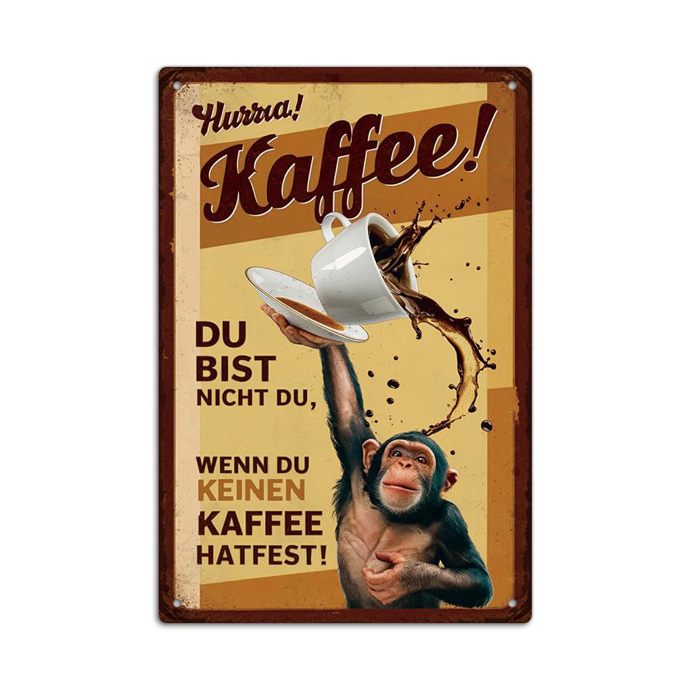 Декор 1 шт. Немецкая винтажная металлическая жестяная вывеска, настенный декор для дома, фермерского бара, паба, клуба, подарок для друзей, 7,9x11,8 дюймов