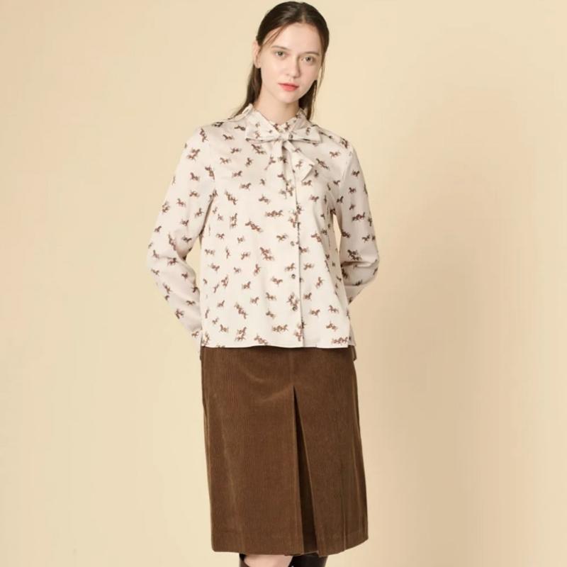 BCBG Блузка с классическим принтом B4f8b440