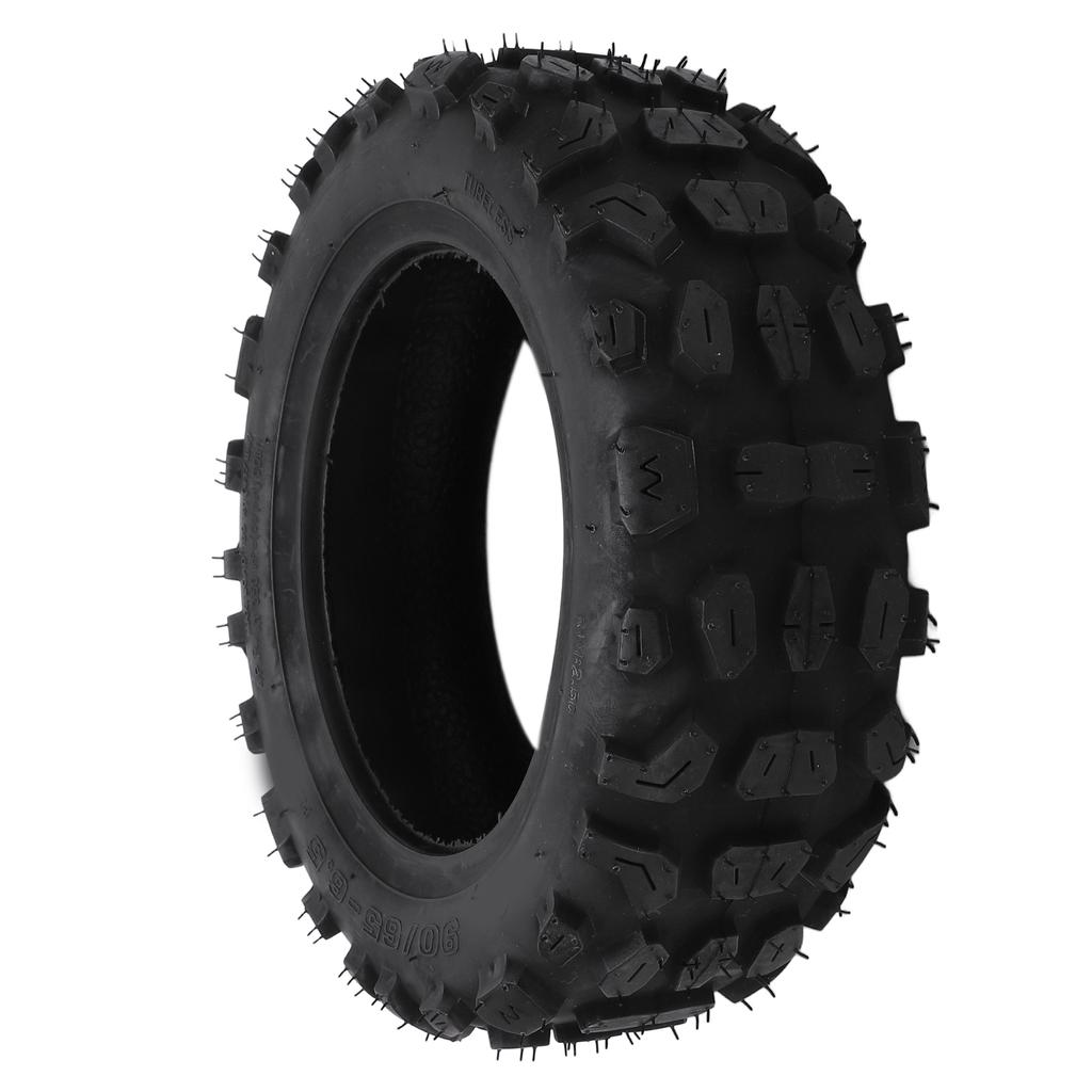 10-дюймовая шина для электросамоката, резиновая, пневматическая, бескамерная, внедорожная шина для самоката, заднее колесо 90 65‑6.5