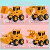 Childrens Pressing Sliding Construction Vehicle With Pushback Function For Kids Educational Play