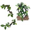 Reptiles Decorations Reptiles Corner Climbing Branch Terrarium Plant for Gecko Dropshipping