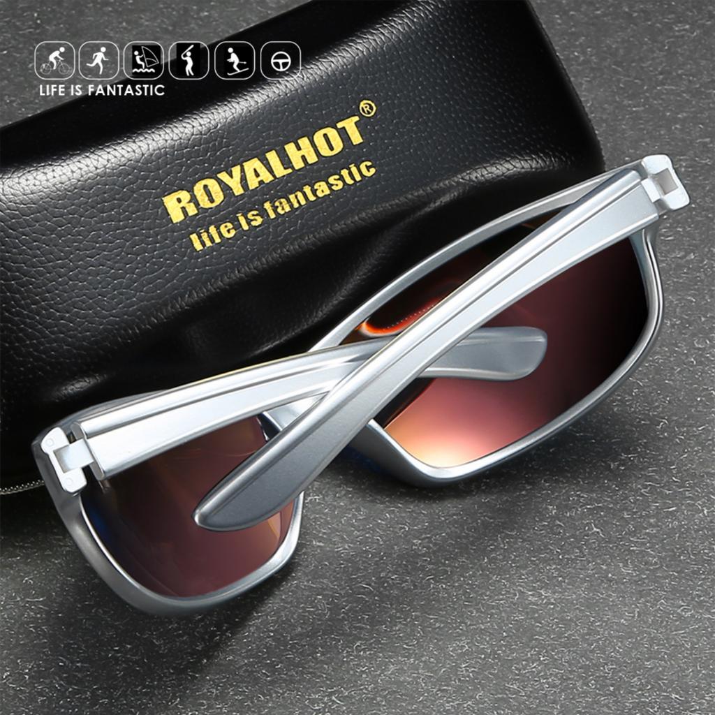 Royalhot Поляризованные солнцезащитные очки унисекс для научной фантастики, винтажные солнцезащитные очки, очки в стиле ретро, ​​солнцезащитные очки, UV400