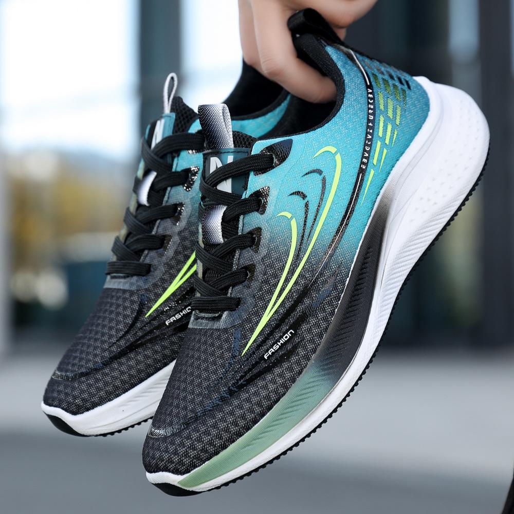 Весенняя новая мужская обувь 2025 года, спортивная обувь, мужская обувь, модный тренд, дышащая повседневная сетчатая обувь, кроссовки для бега
