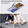 Защитный чехол для Samsung Z Flip 7 со слотом для карт и кронштейном для шарнира, Складная конструкция, Защита от падений