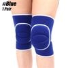 1Pair Sports Compression Knee Pads Dancing Knee Protector Thickened Sponge Knee Brace Support for Volleyball Yoga Ballet