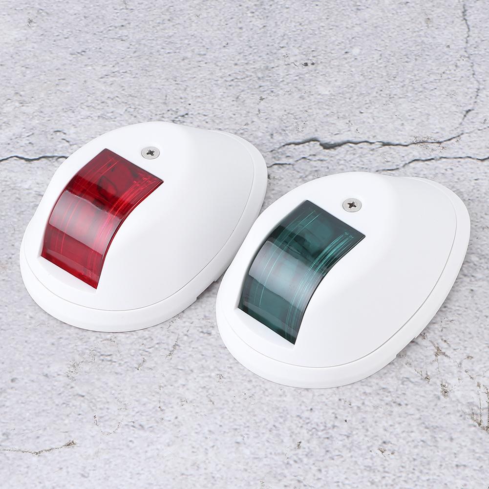 DC12V24V 3W LED Navigation Light Signal Lamp IP66 Waterproof for Marine Boat YachtWhite