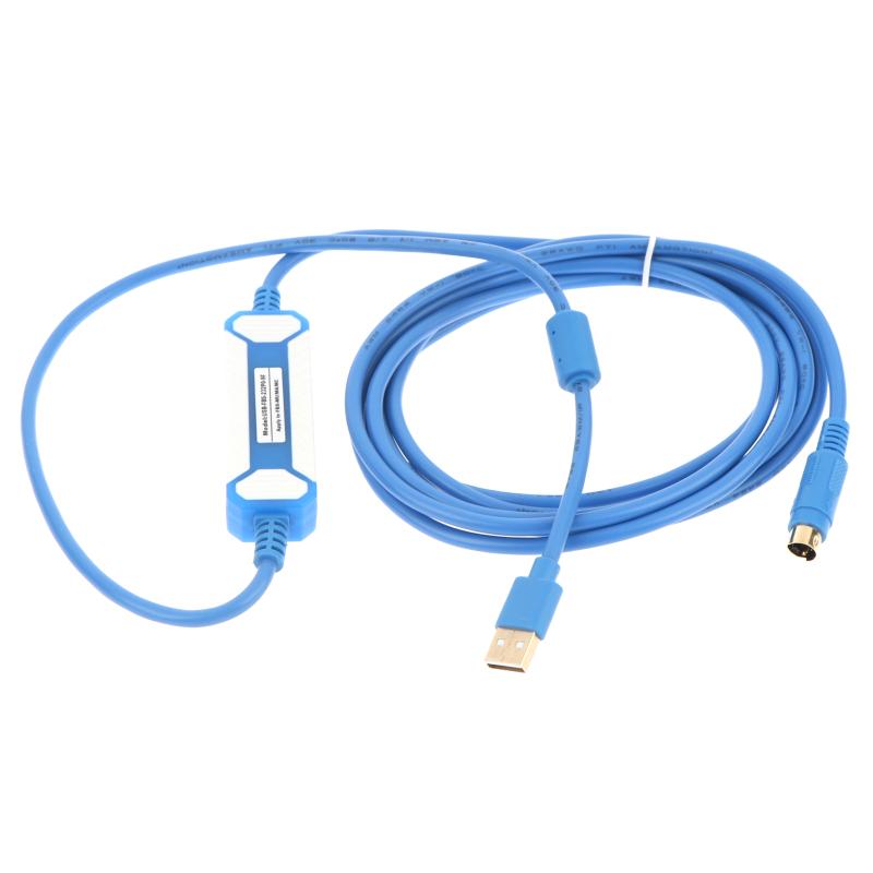 USB To FBS PLC Programming Cable Plug and Play Stable Data Cord for FATEK FBS B1Z Series Workshop Maintenance
