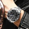 OLEVS Chronograph Metal Black Men Watch