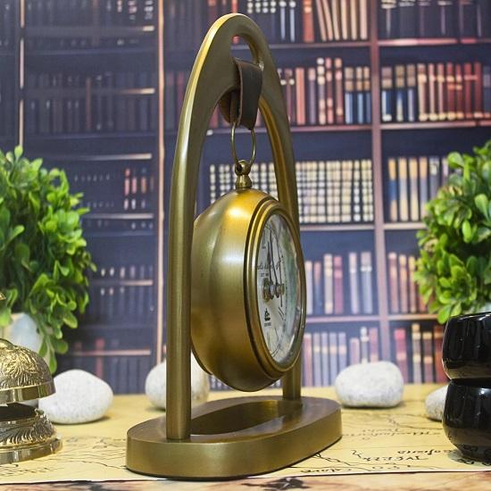 Алюминиевые настольные часы Franklin Murphy, декор для стола, вневременная элегантность, уникальный подарок для него или для нее.