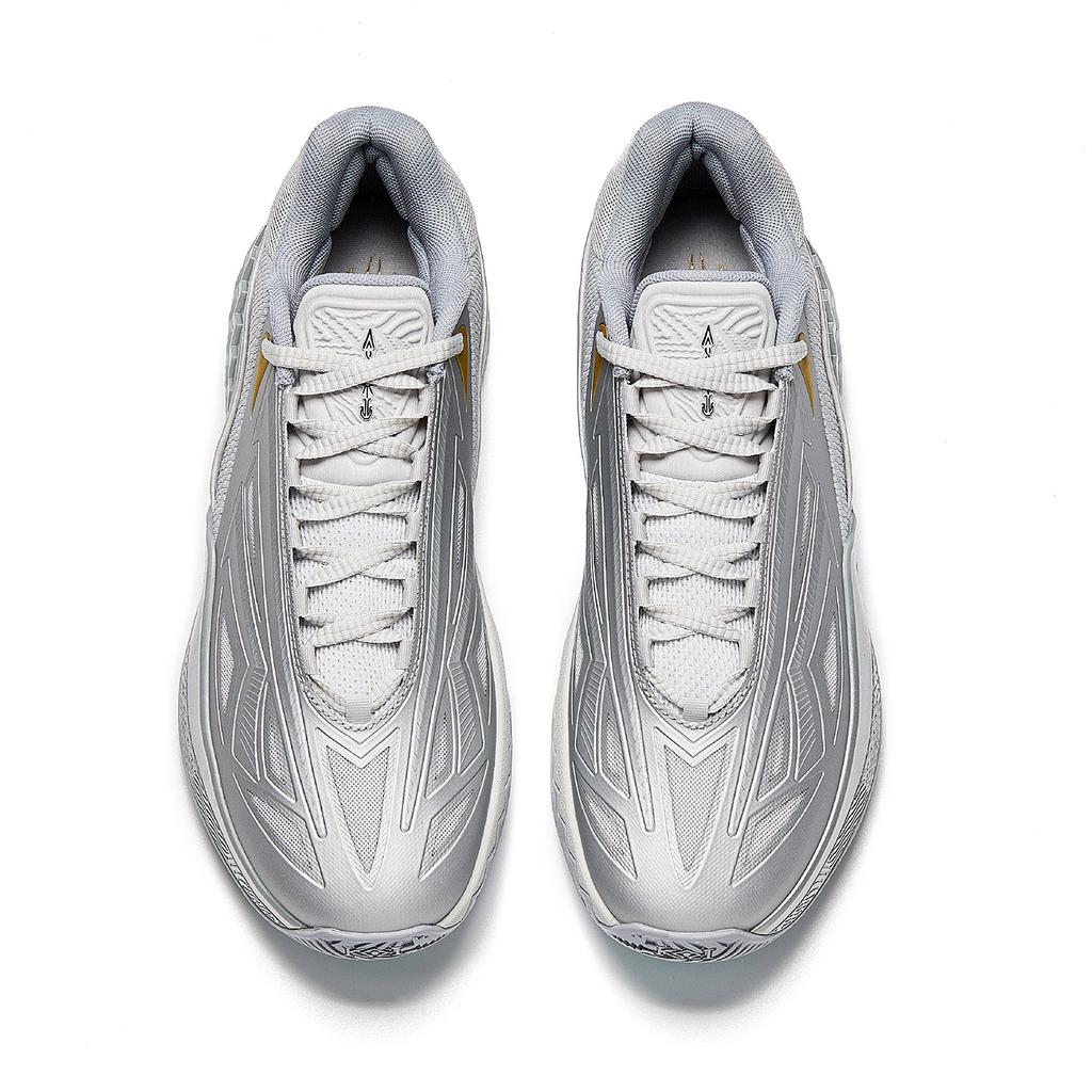 Anta Кроссовки мужские баскетбольные Kai Speed 2 Kyrie Pioneer II бирюзовые серебристые 912611114S-2