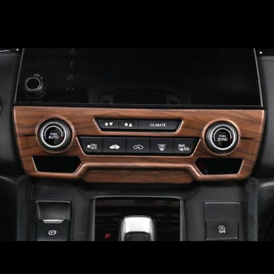 Interior Console Air Condition Switch Cover Trim For Honda CR-V CRV 2017-2022