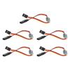 5Pcs Servo Signal Reverser Steering Gear Rotation Inverter for RC Aircraft 3.6V‑24V 5A