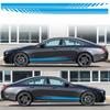 2Pcs Multi-color Car Side Stickers Universal Car Side Door Stripe Car Body Side Decal  Off-Road