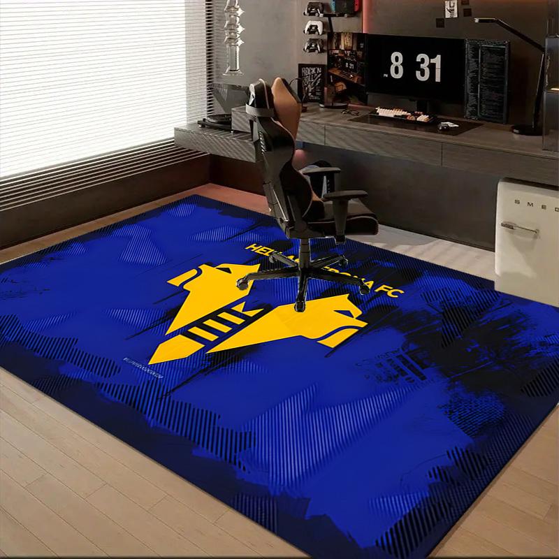 1PC Hellas-Verona Football Club Floor Mat for Living Room, Game Rooms, Office, Bedroom, Office Floor Mat Playful Design, Christmas fan gifts