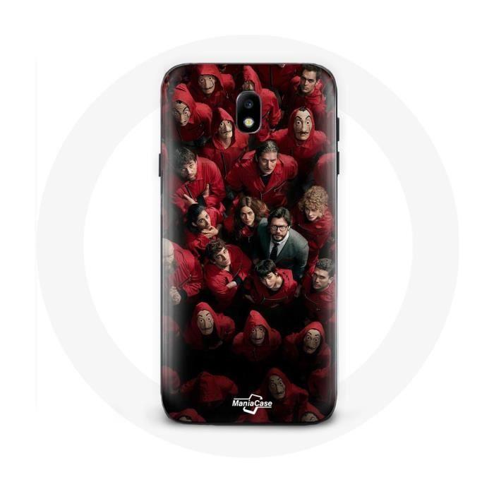 Coque pour Samsung Galaxy S4 La casa de papel affiche
