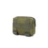 Двухслойная EDC сумка Мужская Тактическая поясная сумка на ремне Molle Нейлоновая поясная сумка-кошелек Аксессуары для кемпинга и охоты Утилитарная сумка