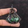Ruby Zoisite Pendant Copper Wire Wrapped Pendant Wedding Jewelry Real Gemstone Pendant Copper Jewelry Handmade Pendant Special Occasion Gift