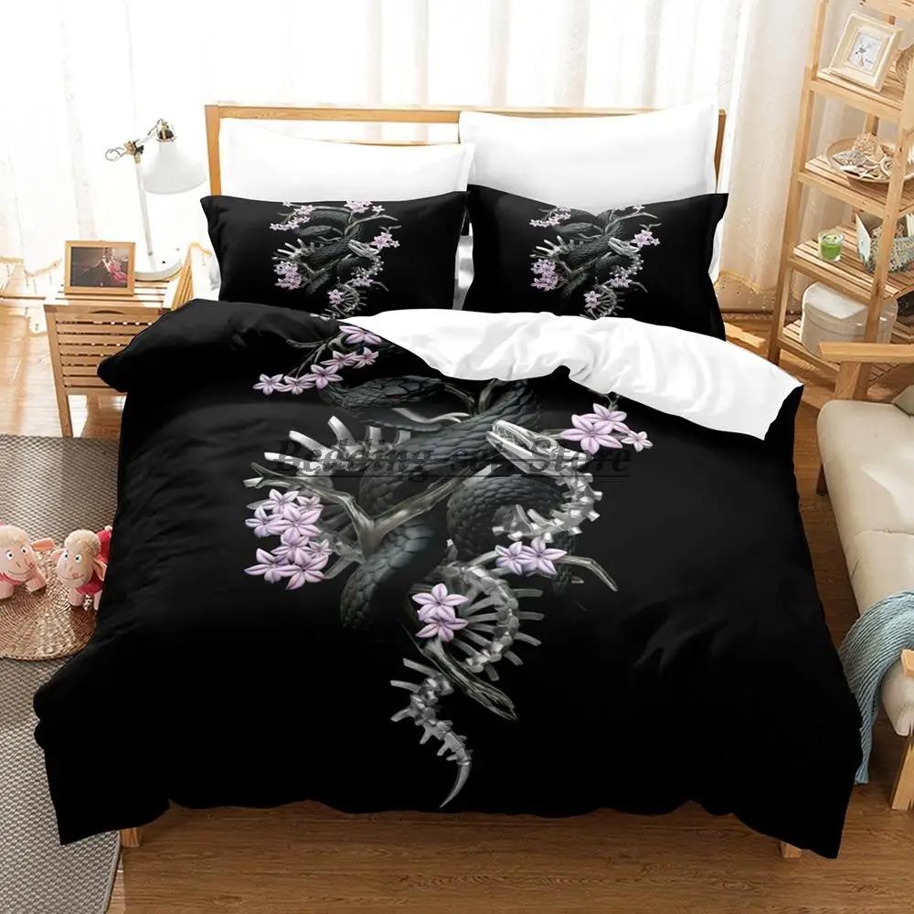 Удобный комплект постельного белья с аниме-принтом, включающий пододеяльник и наволочки, размеры: односпальный, полуторный, двуспальный, евро, кинг-сайз. Для всех возрастов