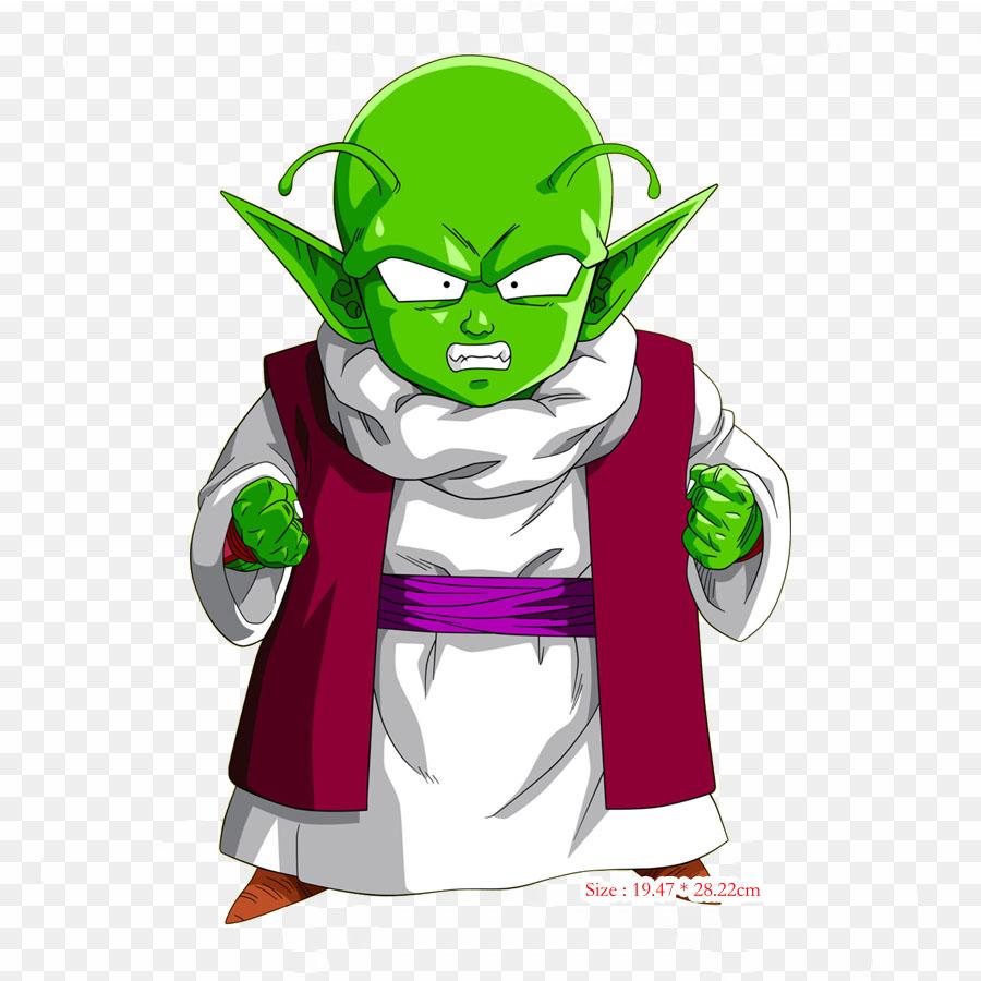 Patches For Clothes Bag Iron On Thermal Stickers Demon King Piccolo Vs Goku Goku Piccolo Pattern Washable Heat Transfer