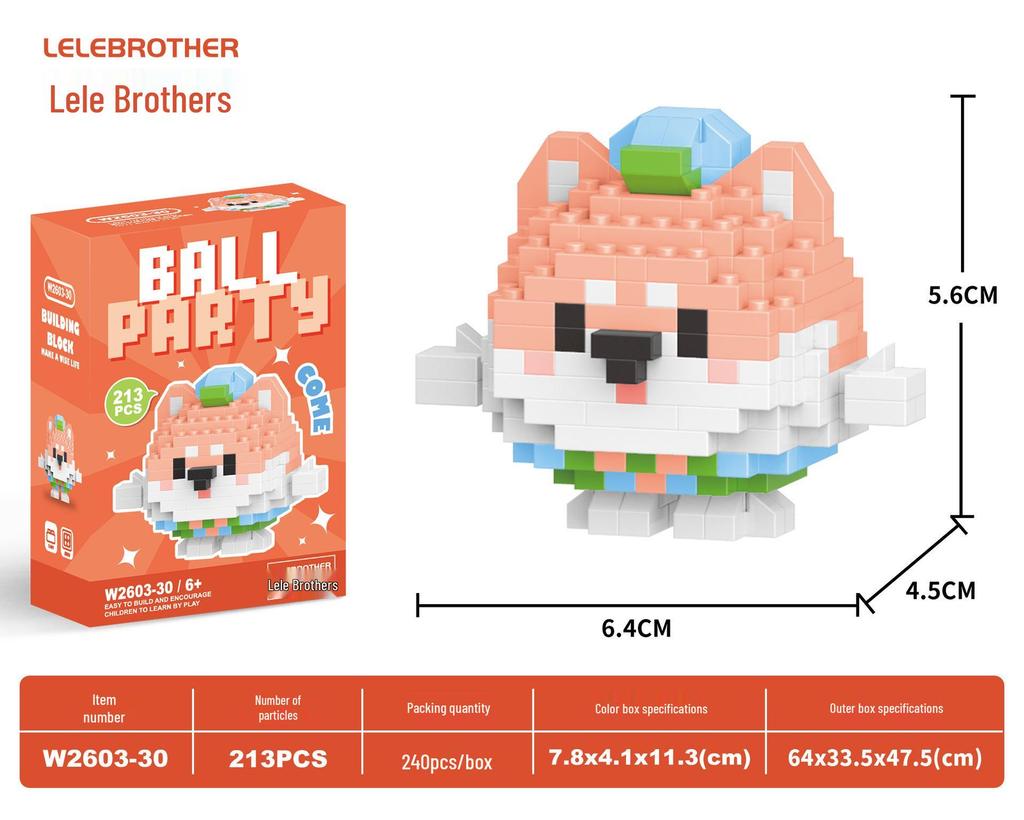 Совместимые с Lego микро строительные блоки мультяшные фигурки - детские развивающие настольные игрушки