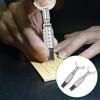 1pcs New Useful Adjustable DIY Manual Rotary Tools Leather Carving Swivel Knife Blade Tools Set