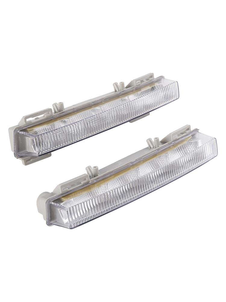 LH RH Pair Daytime Run Lamp Fog Light For Mercedes W166 ML/GL350/400/550 2012-2015