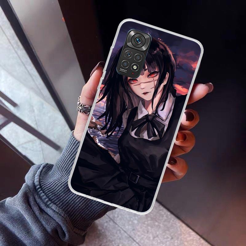 C-Chainsaw Mans Yoru War Devil Phone Case For Xiaomi Poco X5 X6 X7 Pro F7 Ultra M7 Redmi 15C 15 13C 13 12C 12 10 10C 10A 9 9C 9T