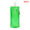 480Ml Portable Ultralight Foldable Water Bag Soft Flask Bottle Water Bag