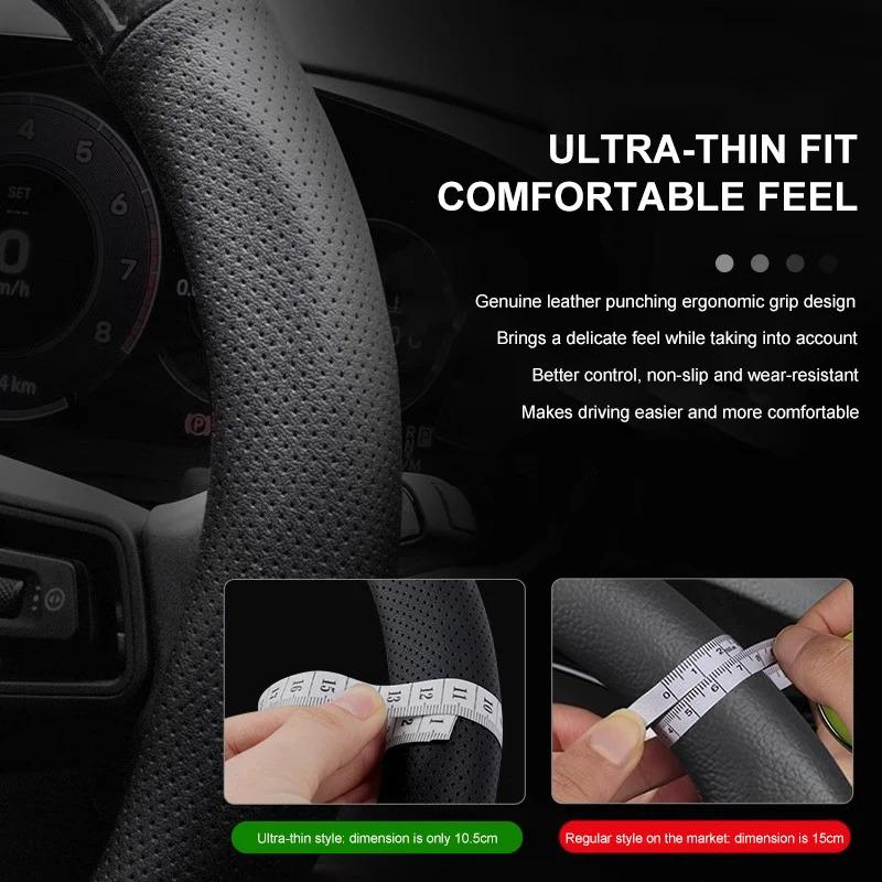 Для Mitsubishi Outlander Pajero Asx Colt Lancer EX Evolution X L200 Triton RALLIART Delica Eclipse Автомобильный чехол на руль