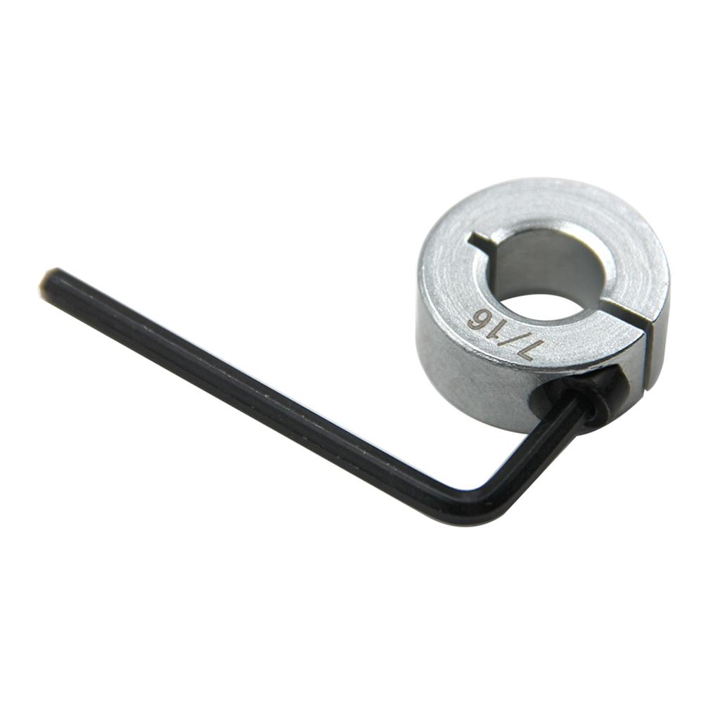 Durable Optical Axis Fixed Locking Limit Ring Smooth Rod Fixing Block Optical Axis Carbon Steel Block Clamp Shaft Sleeve