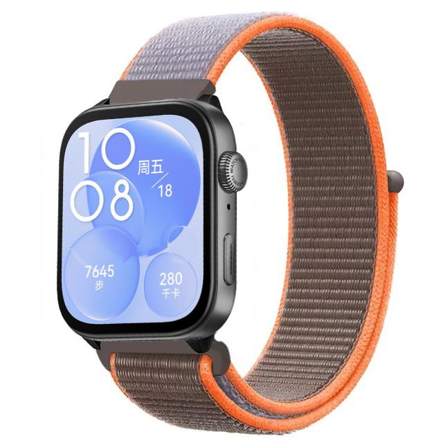 Нейлоновый петлевой ремешок для Huawei Watch Fit 3/4/4 Pro Дышащий спортивный браслет Ремешок для Huawei Watch Fit 4/Fit 4 Pro Браслет Ремень