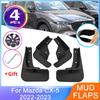 4Pcs Mudguards For Mazda CX-5 CX5 CX 5 2022 2023 Facelift Splash Guards Front Rear Mud Flaps Wheels Fender Accessories
