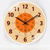 10-дюймовые 25 см обучающие часы для раннего развития, автоматические часы-радио с почасовым сигналом, для дома, гостиной, спальни, бесшумные настенные часы