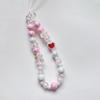 Detachable Love-heart Butterfly Phone Keychain Cartoon Phone Chain Wrist Strap  for Women Girls
