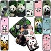 Lovely Panda Cute Silicone Cover for Xiaomi Redmi Note 12 11 10 Pro 10A 10C 12C 13C Note12 12Pro Coque Phone Case