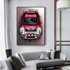 Плакат с гоночным автомобилем Group B Rally Legends Peugeot 205 T16, холст, картина, настенная картина для гостиной, украшение дома