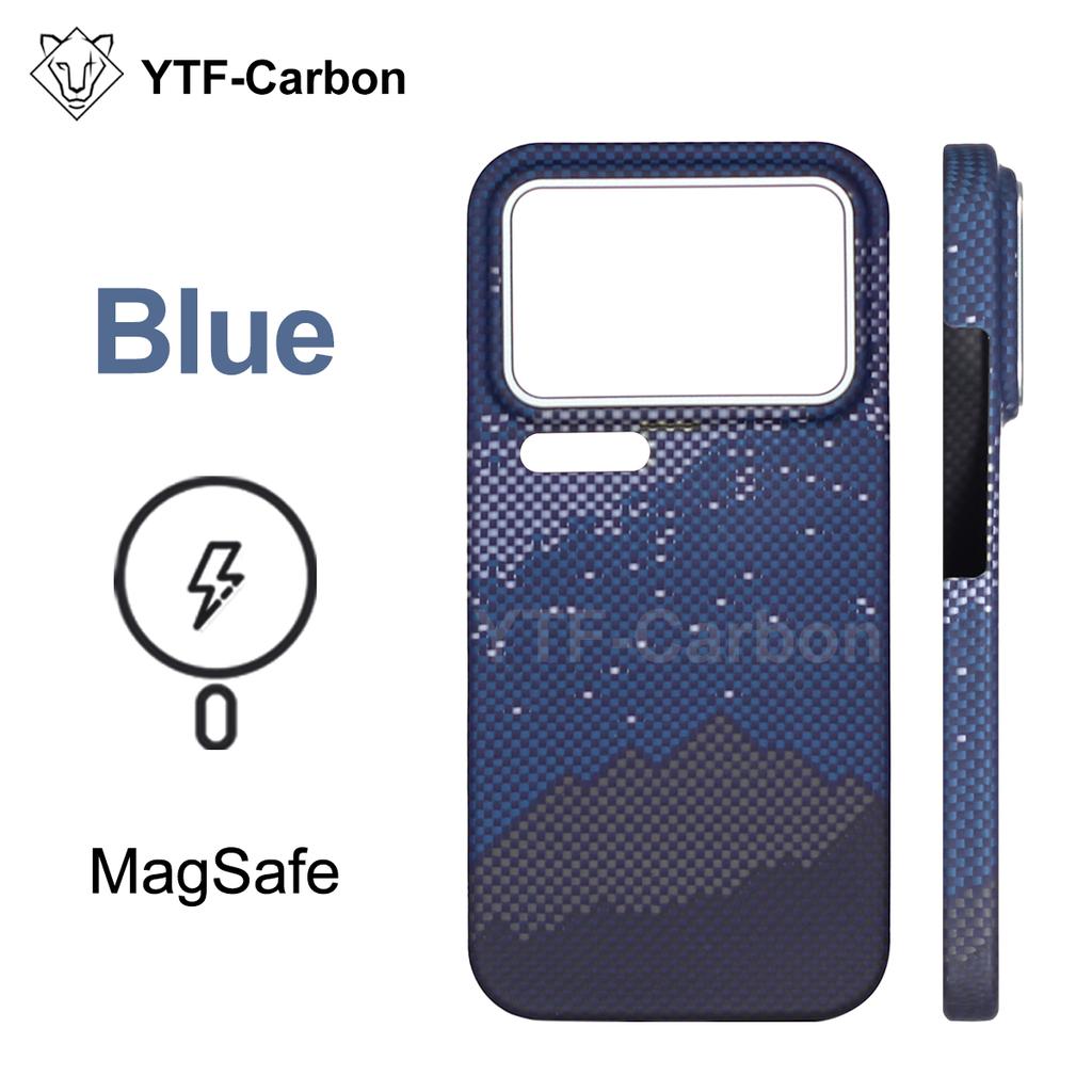 YTF carbon для Xiaomi чехол для телефона из углеродного волокна 17 17Pro 17 Pro Max Арамидное волокно Kevlar 15 15Pro 15 Pro Max Ультратонкий чехол